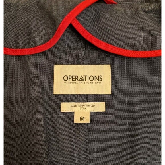 Operations NYC 60 Mercer Quiet Luxury Contemporary Chic Preppy Light Jacket Med - Picture 10 of 13